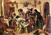 Jan Steen In Luxury, Look Out oil on canvas